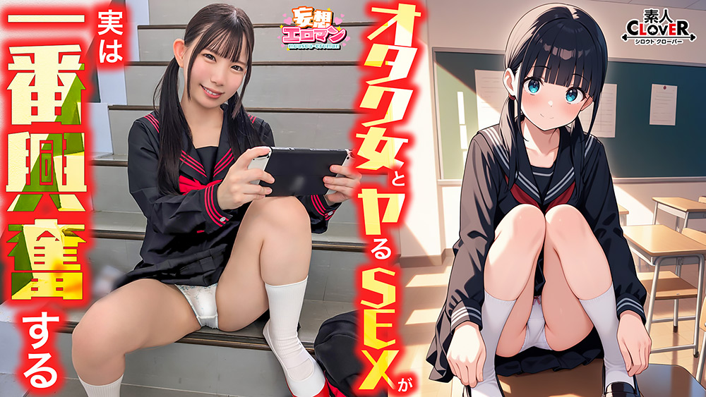 【shiroutoclover-0722】【妄想エロマン♯南】のパッケージ画像