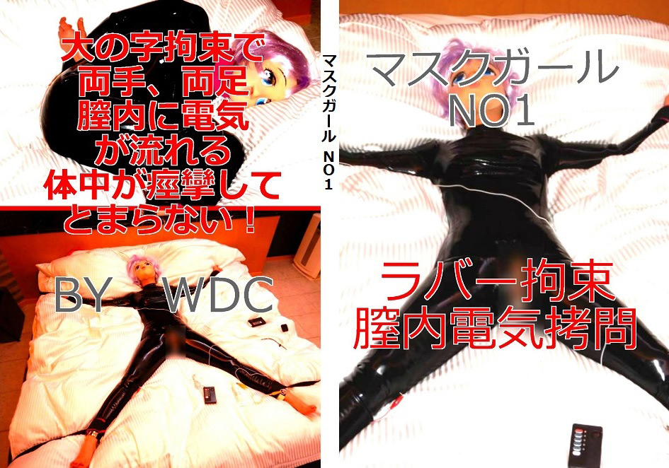 【wdc-0011】マスクガール NO1 ラバー拘束膣内電気○問のパッケージ画像