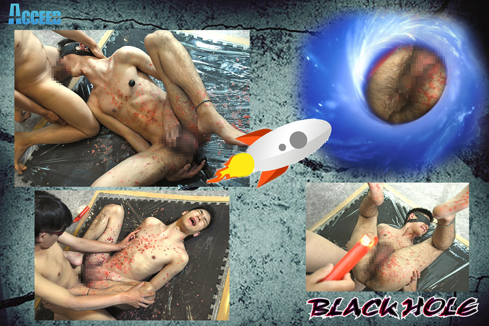 【acceed-0730】Black Hole～全身蝋まみれになりデカマラS役にガン掘りのパッケージ画像